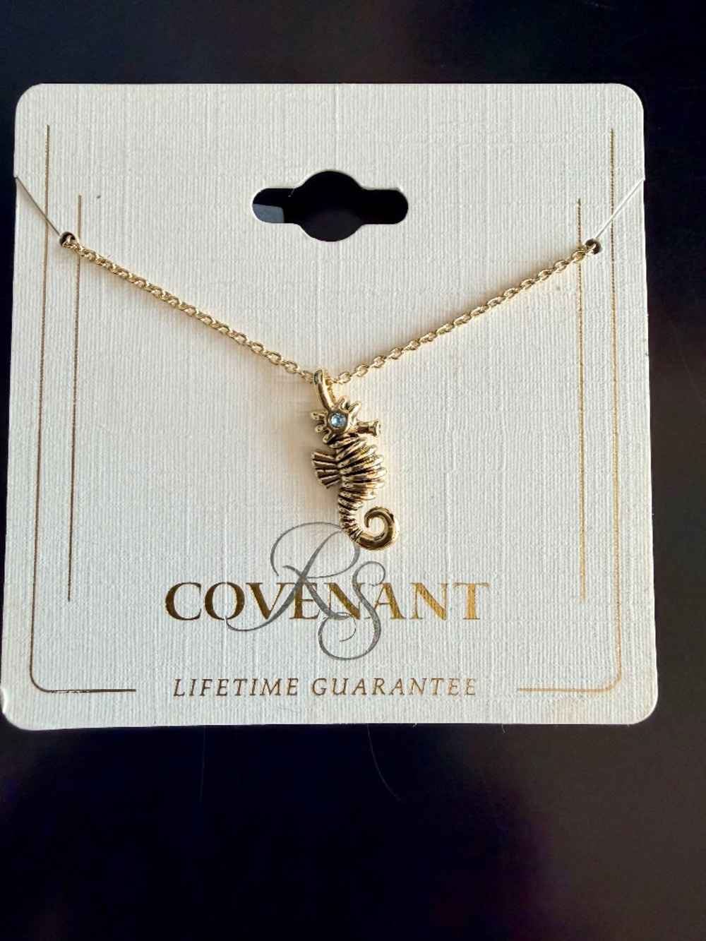 Seahorse necklace